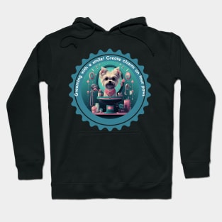 Grooming With a Smile Create Charm on Four Paws Grooming Design Cute Grooming Gift Hoodie